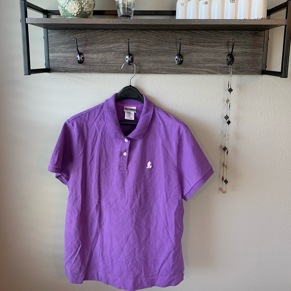 Disney Tops - WDW brand, Womens Purple polo with Mickey symbol